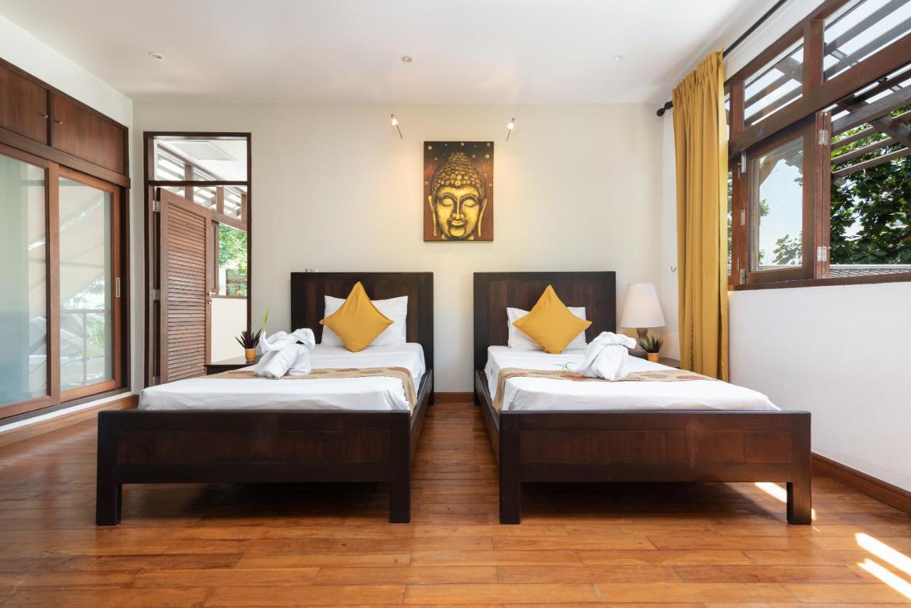 Beach Front Villa Ban Bang Po Bagian luar foto