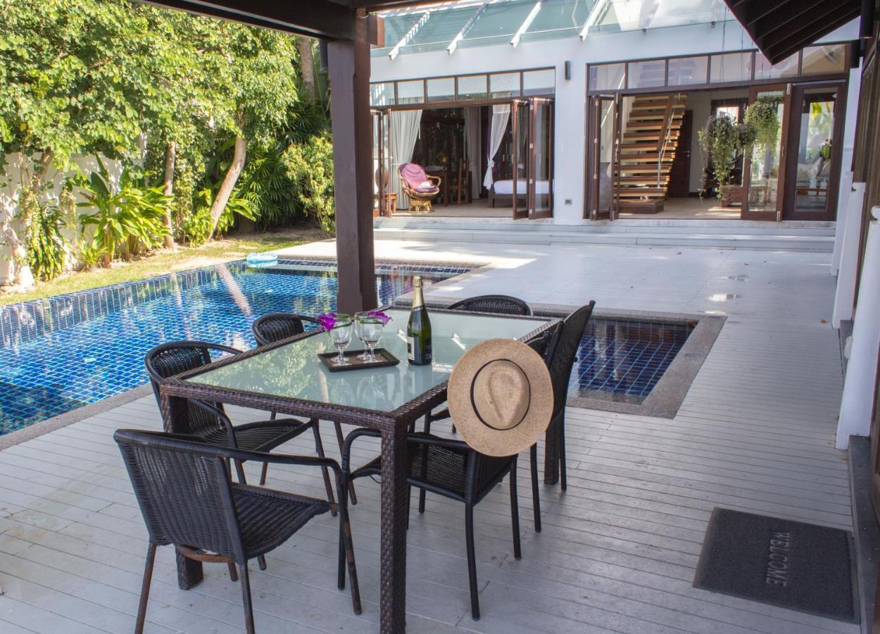Beach Front Villa Ban Bang Po Bagian luar foto